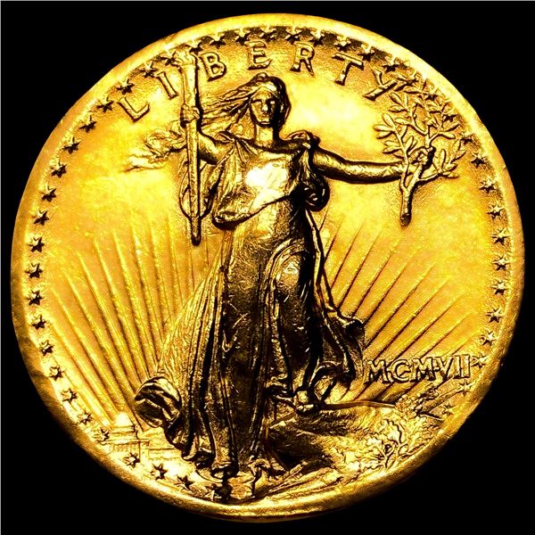 1907 High Relief $20 Gold Double Eagle