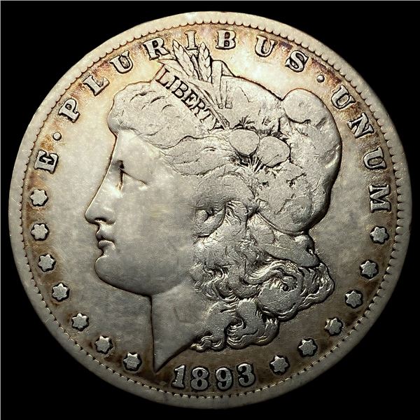 1893-CC Morgan Silver Dollar