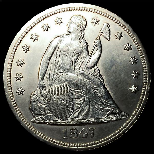 1847 Seated Liberty Dollar