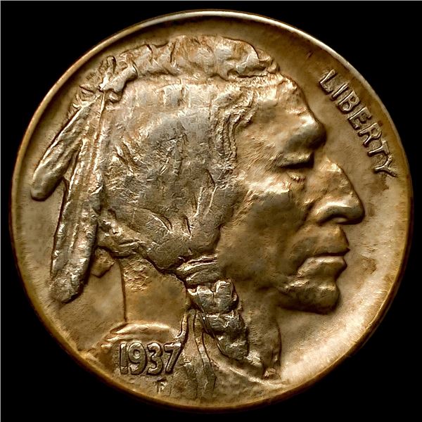 1937-D 3 Leg Buffalo Nickel