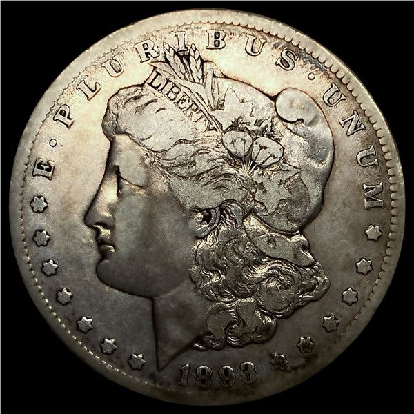 1893-CC Morgan Silver Dollar