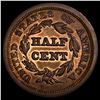 Image 2 : 1850 Braided Hair Half Cent