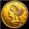 Image 1 : 1843 $5 Gold Half Eagle