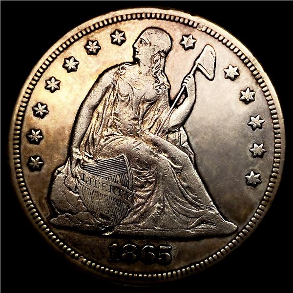 1865 Seated Liberty Dollar