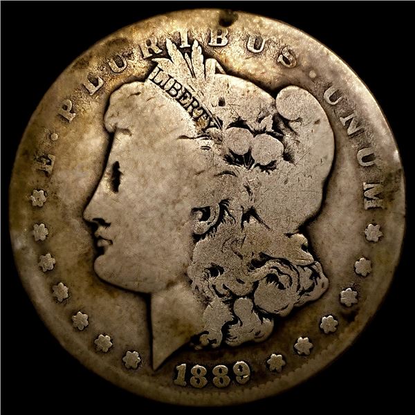 1889-CC Morgan Silver Dollar