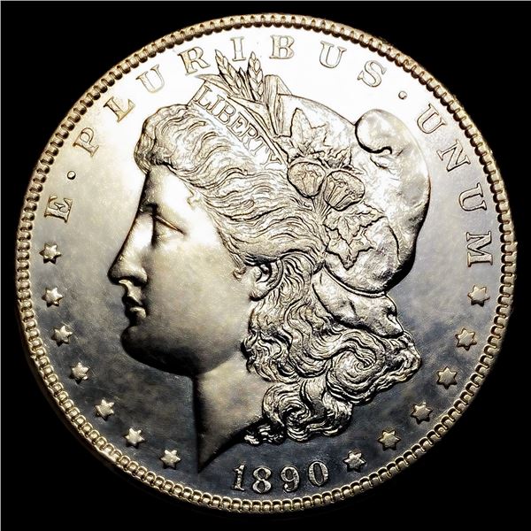 1890-CC Morgan Silver Dollar