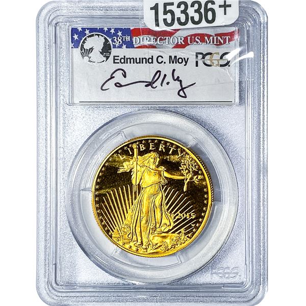 2015-W 1oz Gold $50 American Eagle PCGS PR70 DCAM