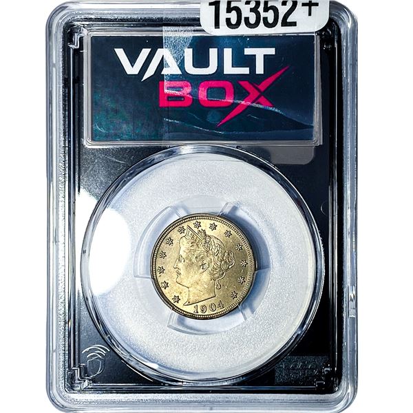 1904 Liberty Victory Nickel PCGS MS65 VaultBox