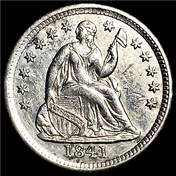 1841 Silver Half Dime UNCIRCULATED