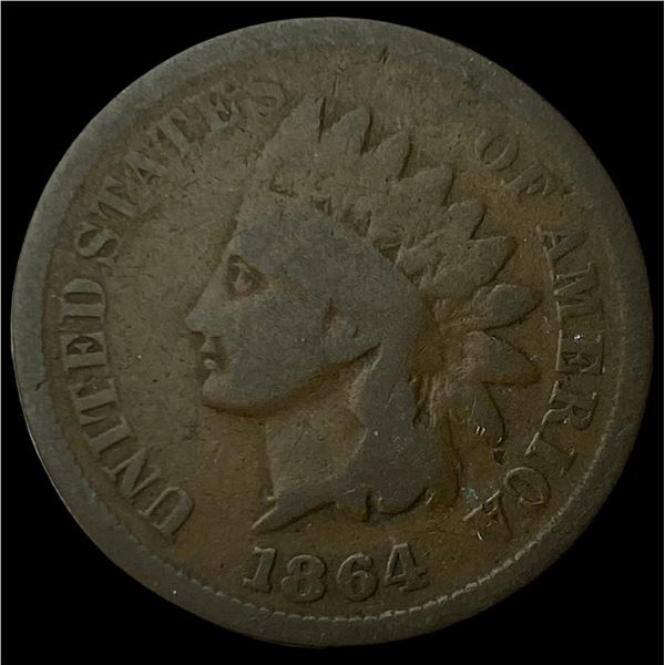 1864 Indian Head Cent NICELY CIRCULATED