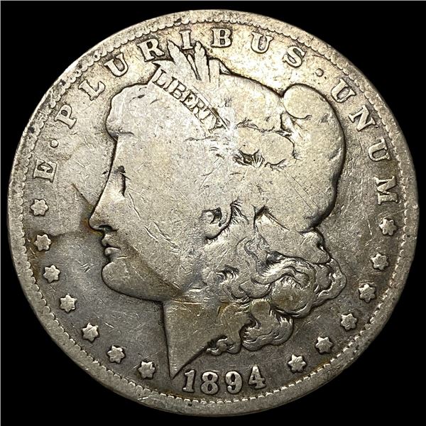 1894-O Silver Morgan Dollar LIGHTLY  CIRCULATED