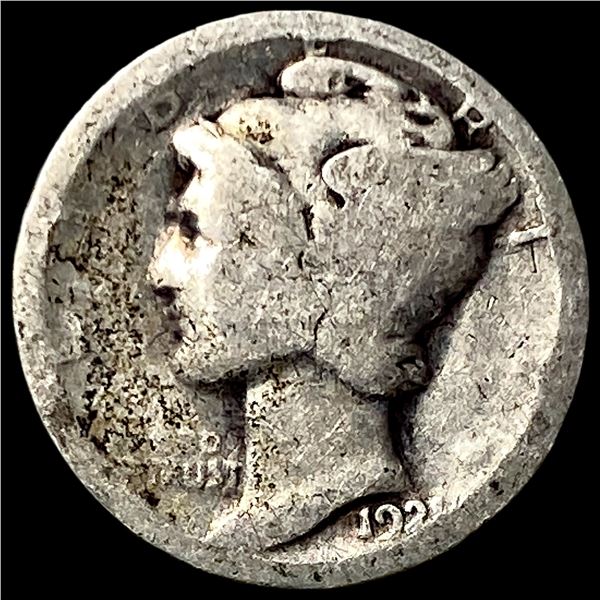 1921 Silver Mercury Dime LIGHTLY CIRCULATED