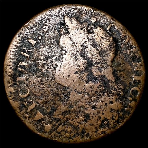 1787 British Halfpenny Token (Conder Token)  NICELY CIRCULATED