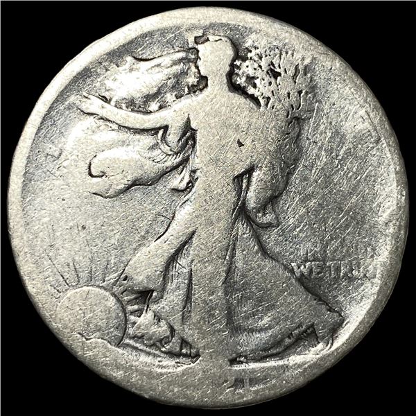 1921 Walking Liberty Half Dollar NICELY CIRCULATED