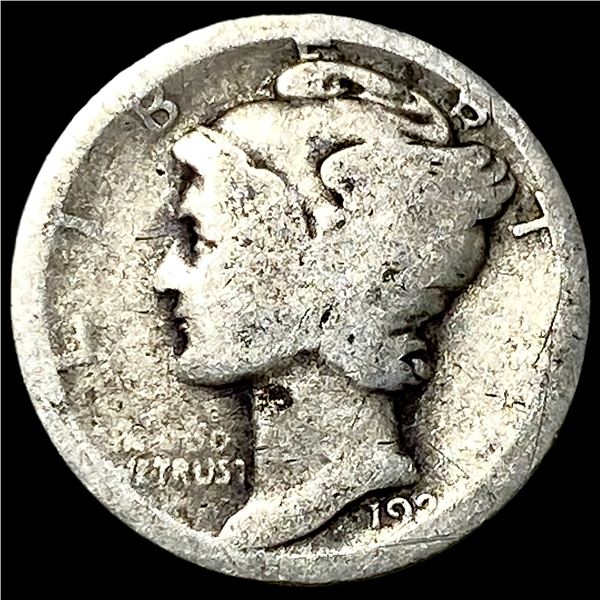 1920-29 Mercury Dime NICELY CIRCULATED
