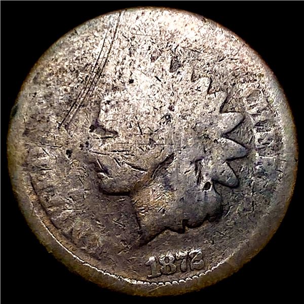1873 Indian Head Cent NICELY CIRCULATED