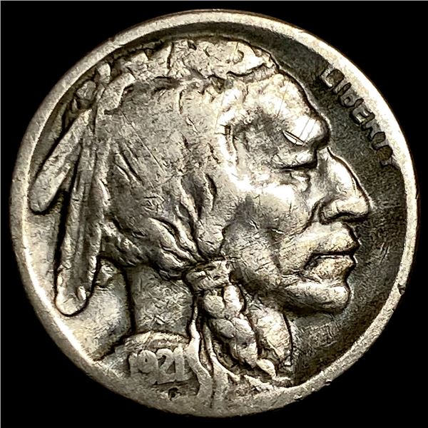 1921-S Buffalo Nickel LIGHTLY CIRCULATED