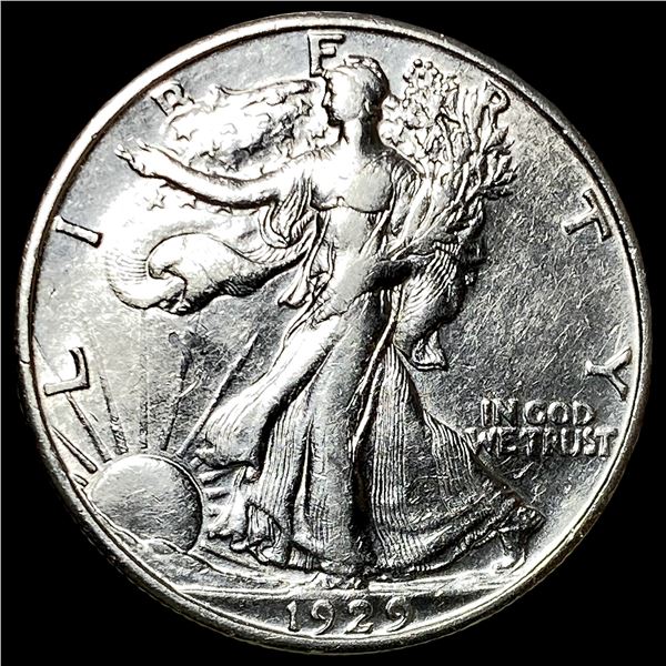 1929-D Walking Liberty Half Dollar CLOSELY  UNCIRCULATED