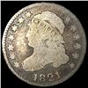 Image 1 : 1821 Silver Capped Bust Dime NICELY  CIRCULATED