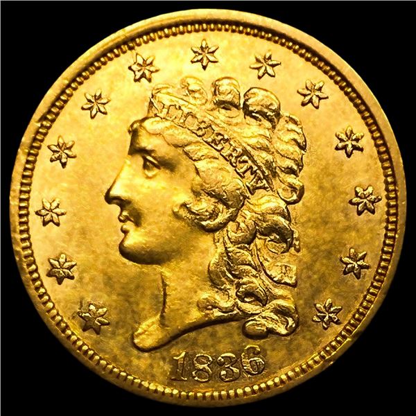1836 $2.50 Gold Quarter Eagle