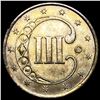Image 2 : 1851-O Shield Three Cent
