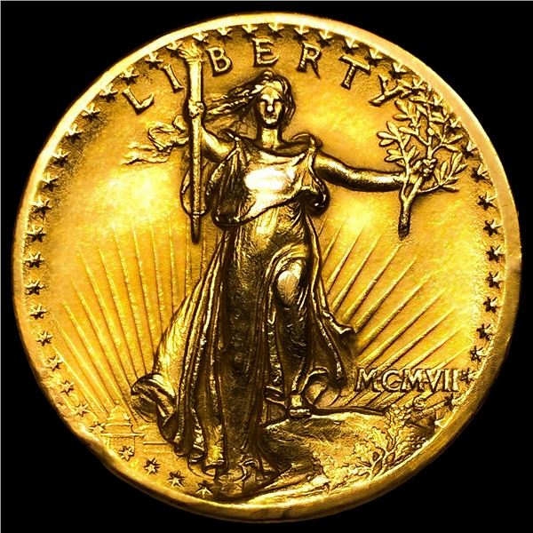 1907 High Relief $20 Gold Double Eagle