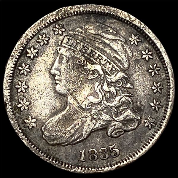 1835 Capped Bust Dime NEARLY UNCIRCULATED