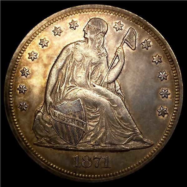 1871 Seated Liberty Dollar