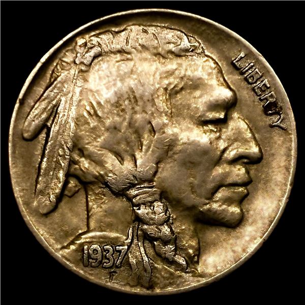1937-D 3 Leg Buffalo Nickel