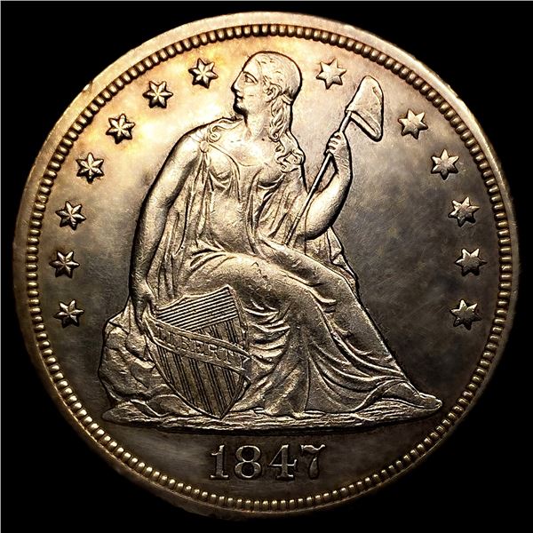 1847 Seated Liberty Dollar