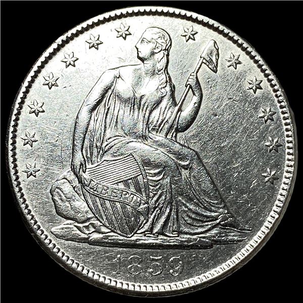1859-O Silver Half Dollar UNCIRCULATED