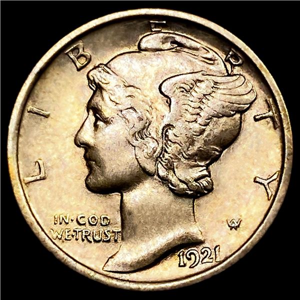 1921 Mercury Dime
