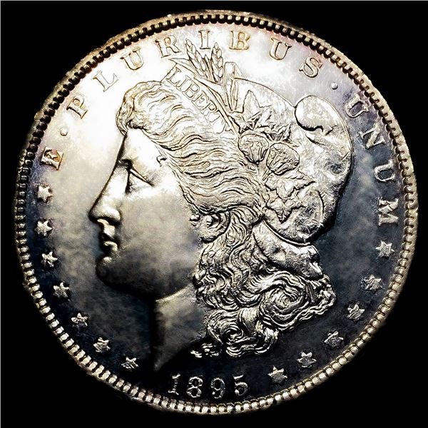 1895-O Morgan Silver Dollar