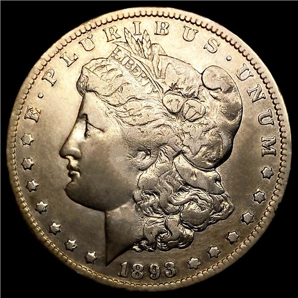 1893-CC Morgan Silver Dollar
