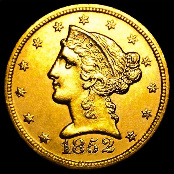 1852-C $5 Gold Half Eagle