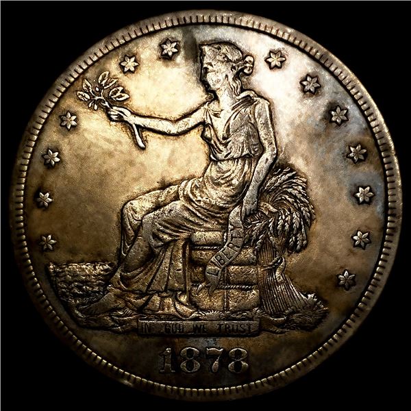1878-CC Silver Trade Dollar