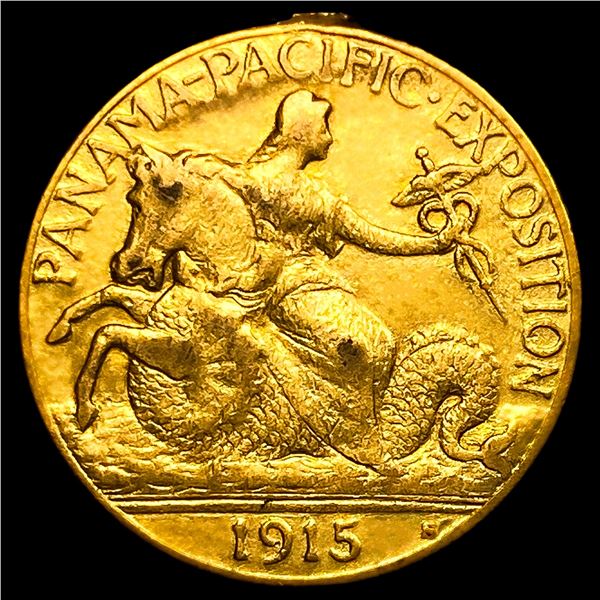 1915-S Pan-Pac $2.50 Gold Quarter Eagle