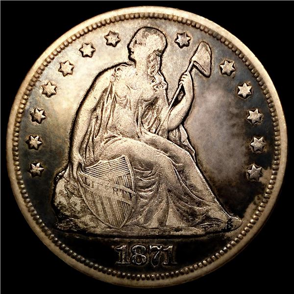 1871 Seated Liberty Dollar
