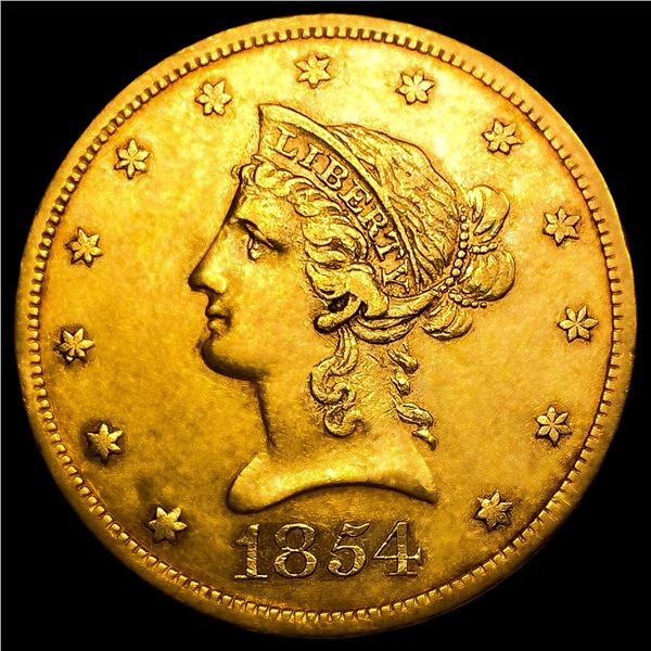 1854-S $10 Gold Eagle