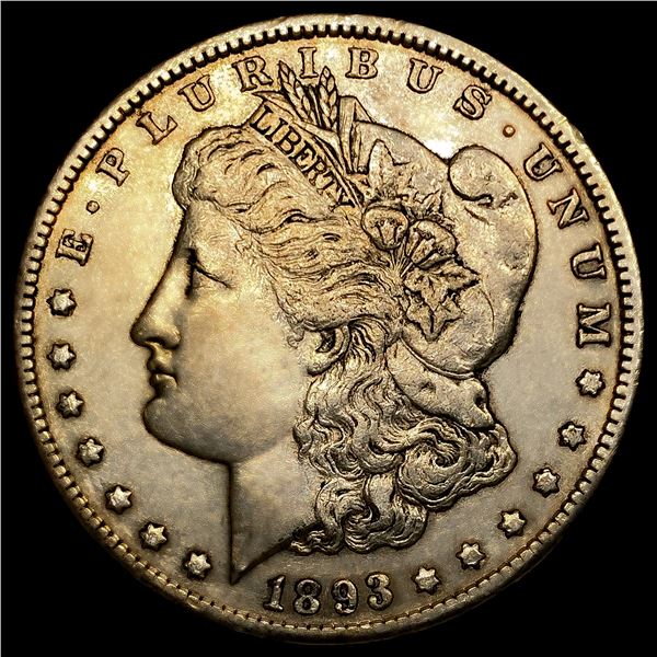 1893-CC Morgan Silver Dollar