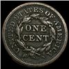 Image 2 : 1850 Braided Hair Large Cent CLOSELY  UNCIRCULATED