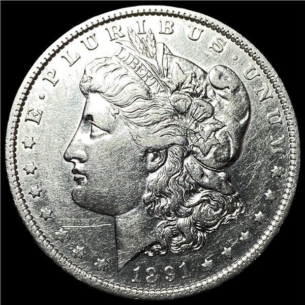 1891-O Silver Morgan Dollar NEARLY  UNCIRCULATED