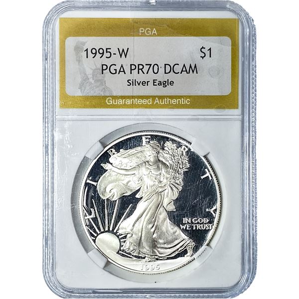 1995-W Silver Eagle PGA PR70 DCAM