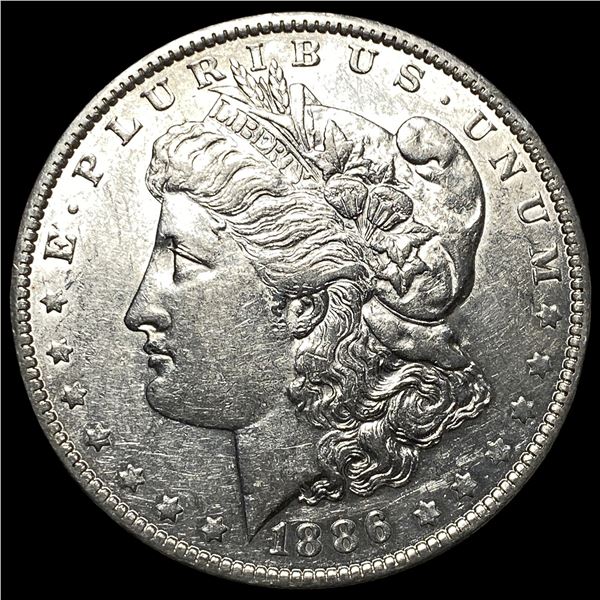 1886-O Silver Morgan Dollar CHOICE AU