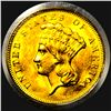Image 3 : 1878 $3 Gold Piece PCGS MS63
