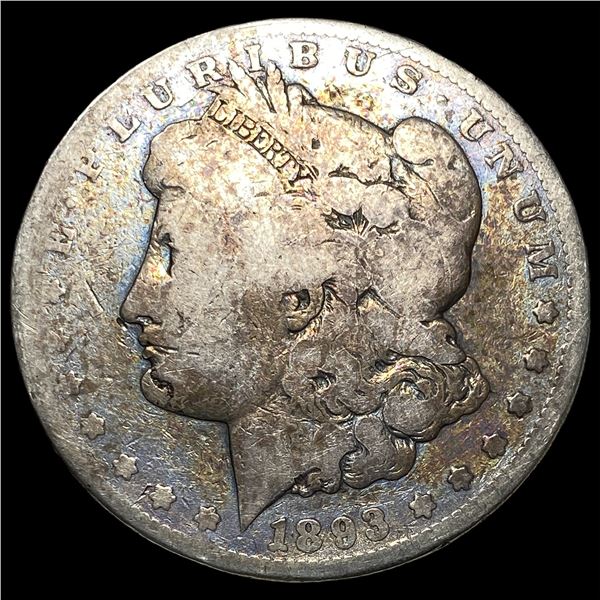 1893-CC Silver Morgan Dollar NICELY  CIRCULATED