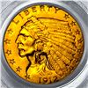 Image 3 : 1912 $2.50 Gold Quarter Eagle PCGS AU53
