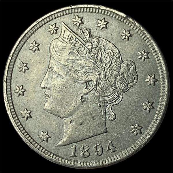1894 Liberty Head Nickel CLOSELY UNCIRCULATED