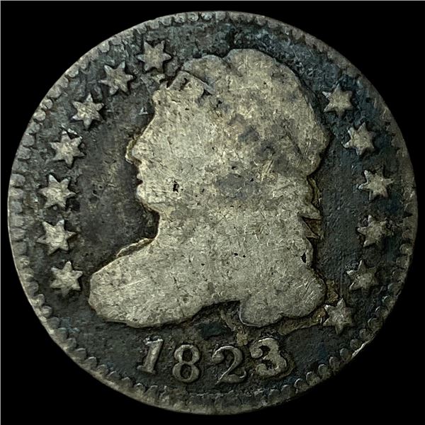 1823 Capped Bust Dime NICELY CIRCULATED