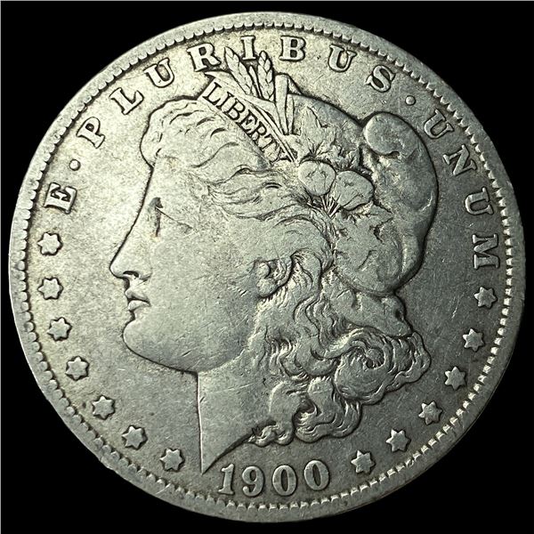 1900-O Silver Morgan Dollar ABOUT  UNCIRCULATED